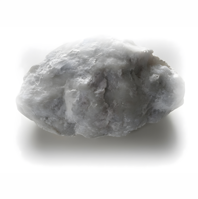 The halloysite mineral rock